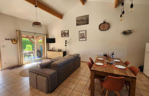 Les Hauts de Sarlat G4 - Clim Piscine Parking WiFi 2 Chambres - Foto 13