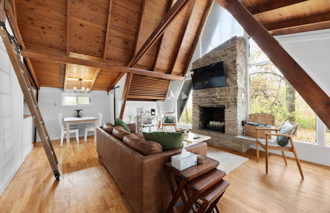 Lake View Hot Tub Modern A-frame - Foto 3