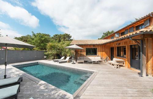 Villa Palombes au Cap Ferret charming villa with swimming pool - Foto 65