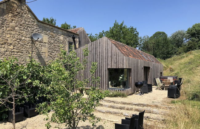 Large Boutique Holiday House With hot tub Near Bath - Foto 28