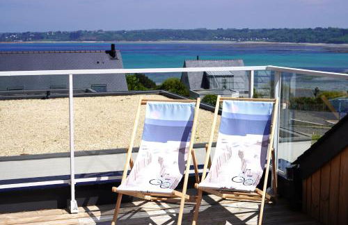 La Bernique bleue de Perros gîte vue mer - Foto 1