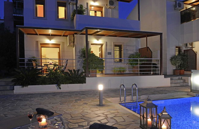 Family Friendly Villa Bluefairy With Private Pool, Near Restaurants & Beach - Foto 21