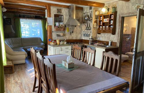 Domek nad jeziorem Bory Tucholskie las jeziora wakacje weekend Błądzim - Foto 4