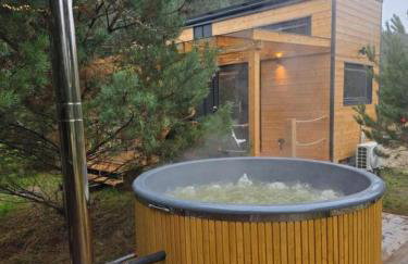 Oaza Święty Spokój - Tiny House z Balią i Jacuzzi przy rzece Narew - Foto 23