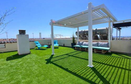 Modern flat with swimming pool terrace and equipped solarium - Foto 36