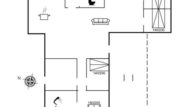 "Amina" - 1.1km from the sea - Foto 2, Floorplan