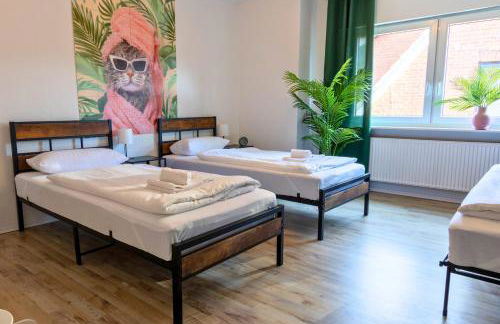 SHINYHOMEZ - Familienfreundliche Ferienwohnung in Geestland am Wattenmeer mit Terrasse, Küche und WLAN - Foto 8