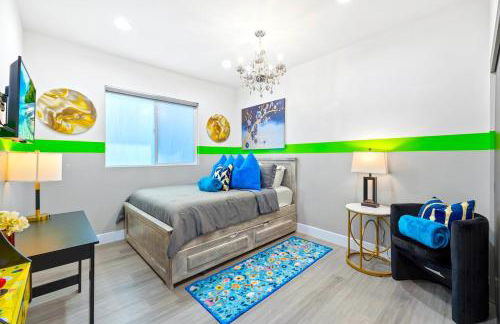 NoHo Hot Tub Home, Sleeps 12, Free Parking, Universal 15m, FIFA World Cup SoFi - Foto 24