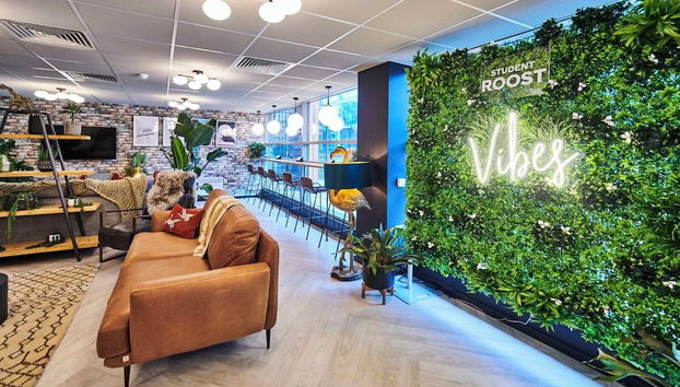 Zona de estar del vestíbulo