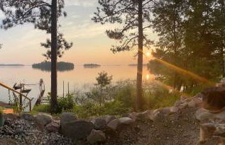 Gorgeous Views, Fishing at Private Cabin on Pelican Lake, Orr MN - Foto 1