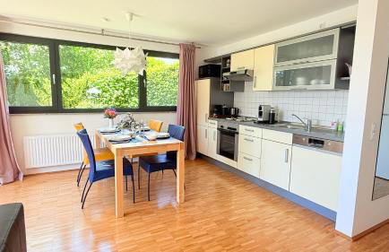 Panorama-Übernachtungen - 4 Sterne DTV - eigene Terrasse mit Garten - Infrarot-Sauna mit Dampfbad - Photo 9