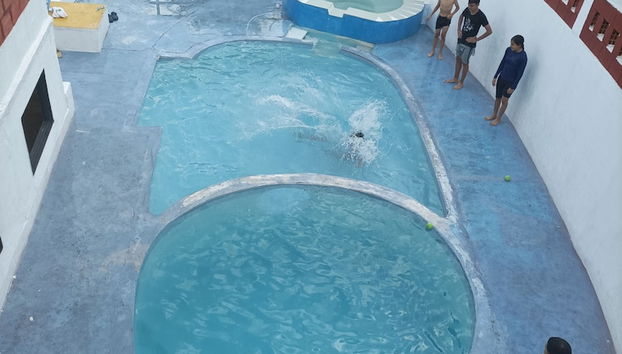 Piscine couverte/extérieure