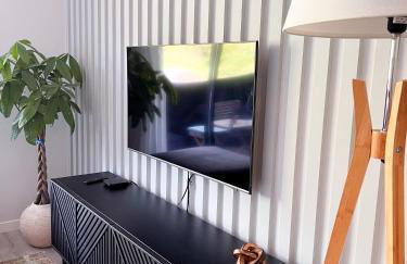 New 3 Bedroom Luxury Family Apartment - Airco, King Size Beds, Fully equipped kitchen, Balcony, Washingmachine, 2 bathrooms, Free parking, Fast Internet, 142m2 - Foto 46