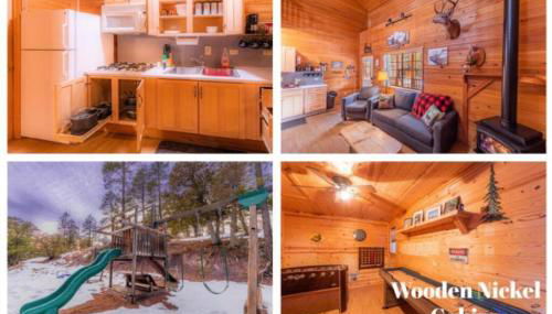 Cabin#2 Elk Hallow - Pet Friendly - Sleeps 6 - Playground & Game Room - Foto 5, minibar