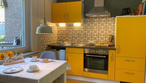 Ferienwohnung Amselnest - Foto 4, stove, dishwasher