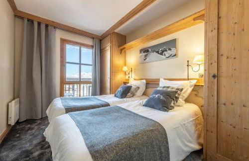 Appt rénové, 6 personnes Arc 1950 vue exceptionnelle MontBlanc, sauna, hammam, piscine int et ext - Photo 17