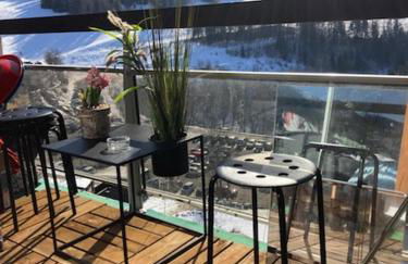 belle vue pied des pistes 6 couchages 2 pièces - Foto 3