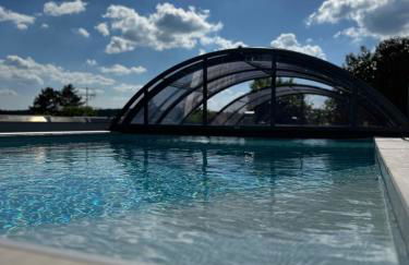 Ferienwohnung Schlossblick - 4 Sterne Sauna Pool Whirlpool exklusiv - Foto 10