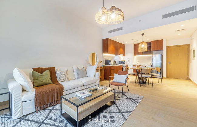 Manzil - 1BR | Near La Mer Beach | Pool & Sea View - Foto 8