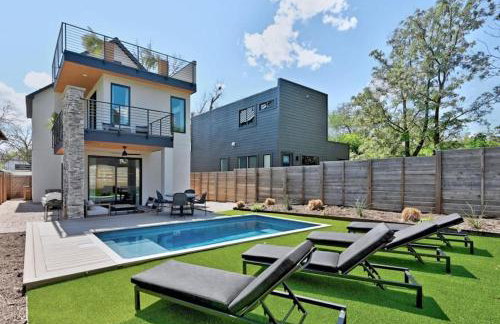 East Austin 5BR w Private Pool Rooftop & Views - Foto 1