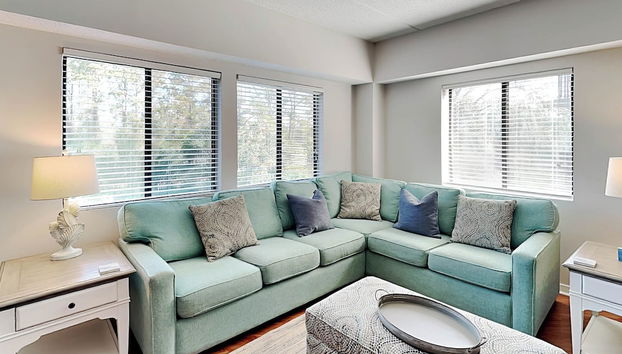 Forest Beach Villas by Hilton Head Retreats - Foto 5, Area soggiorno