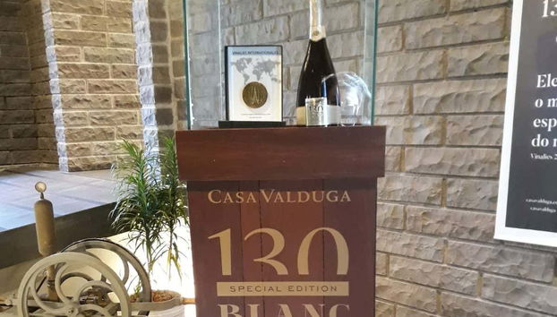 Espumante premiado da Casa Valduga