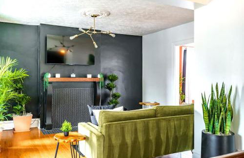 Bamboo Bungalow by Jungle House Near Convention Center OSU & Nationwide Arena Walk to High Street Downtown & Short North 5 800 Reviews Private Parking - Foto 32