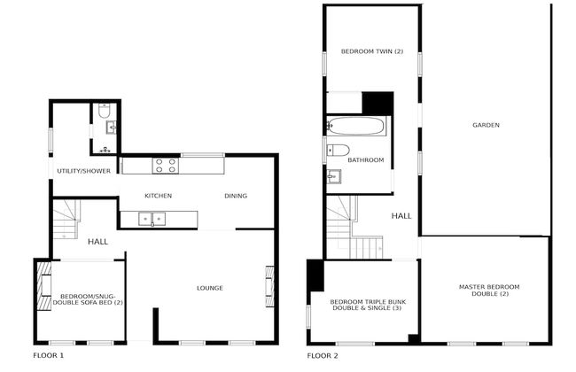 Berry Cottage Croyde 4 Bedrooms Sleeps 7-9 Dog Friendly - Foto 22