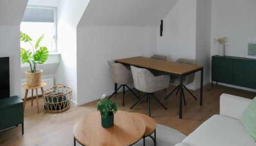 Modernes, zentrales Apartment mit Boxspringbett und Waschmaschine - Foto 5