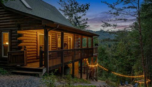 1 bedroom with a loft and hot tub cabin 45 minutes to Asheville - Foto 2