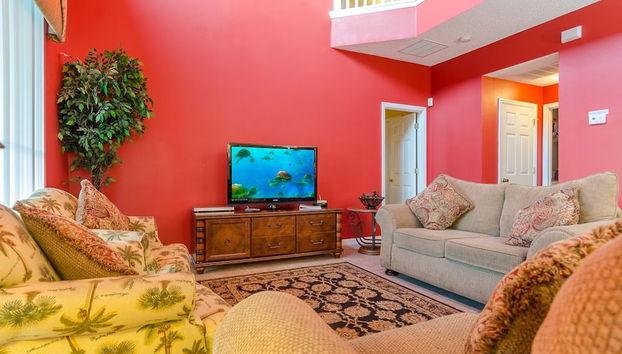 Coin salon dans le hall