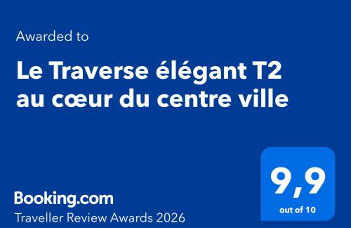 Le Traverse élégant T2 au cœur du centre ville - Foto 2
