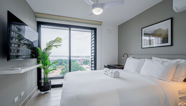 w Elegant 1BR With Balcony in San Francisco - Foto 2, Habitación