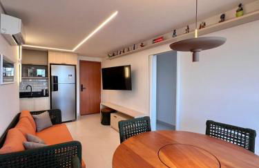 Apto completo em Cabedelo, proximo a João Pessoa com 2 quartos, cozinha completa e ar condicionado e varanda Gourmet - Photo 6