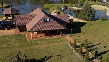 Dom nad stawem przy lesie - Foto 4, Garden view