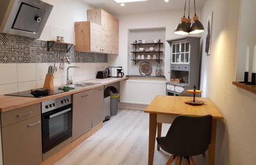 Große, helle Ferienwohnung mit 2 Balkonen auf dem Kastanienhof Oetzen in der Lüneburger Heide - Foto 18