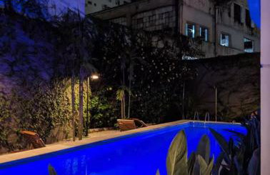 EL1907 Apt. Lindo ao lado do metro luz com Piscina - Foto 9
