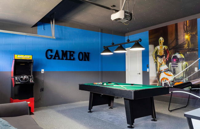 1520 FD 6BR Luxury Villa Pool Game Room - Foto 57