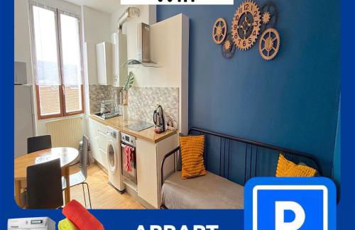 012 CHIC & COSY F2 34m2 HYPERCENTRE WIFI SMART TV NETFLIX - Foto 1