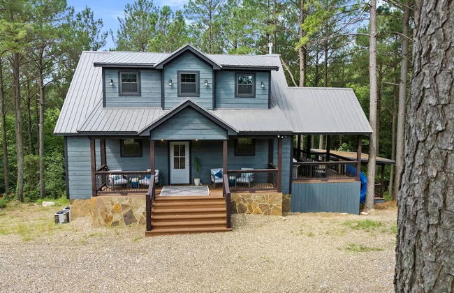 Family-friendly Broken Bow Cabin w spa Game Room - Foto 3