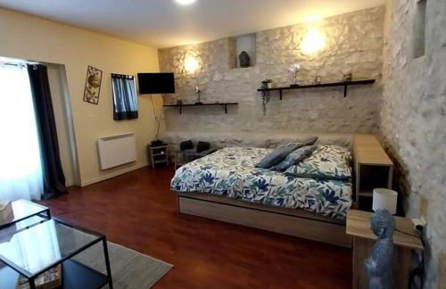 Gite dans une ancienne corps de ferme D - Foto 1