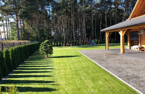 Dom Wakacyjny Złoto Północy na wyłączność, parking, plac zabaw, tarasy - Foto 14