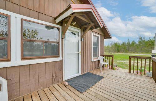 Cozy Onaway Vacation Rental with Deck and Fire Pit! - Foto 24