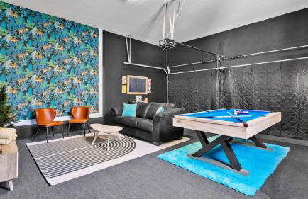 Poolside Tampa Stay- Game Room & Glam Room- Pool- Darts- Pool Table- Next to MacDill AFB - Foto 13