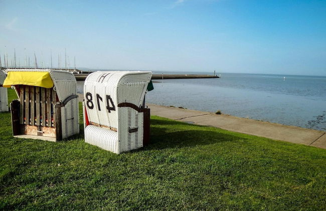 Nordsee-ferienhaus mit Terrasse - Foto 34
