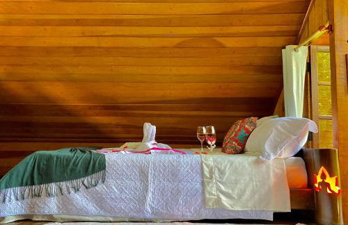 Chalé 2 Alto na Montanha, com garagem coberta - Foto 8