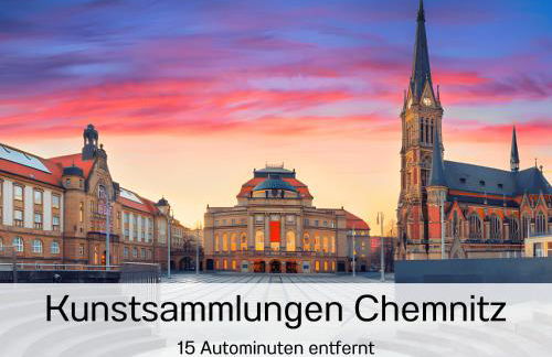 Ferienwohnungen Bernsdorfer Straße Chemnitz - zentrumsnah, teilweise mit Balkon oder Terrasse, große Parkanlage - ideal für Familien, Paare und Geschäftsleute - Foto 52