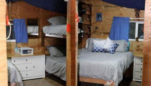 Coastal Camping Cabin with Wood-Burning Stove on Whale Island, Alaska - Foto 5