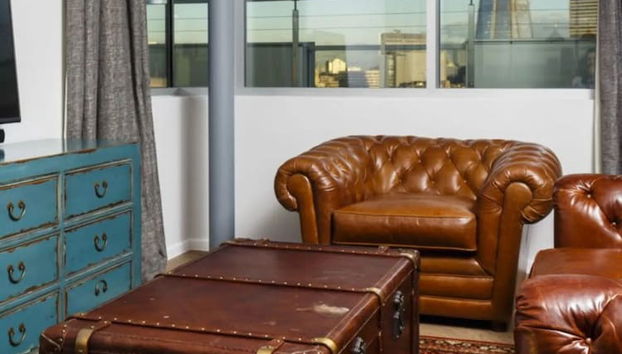 Sala de estar do lobby