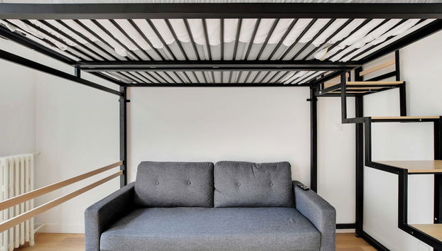 Quiet Studio - 2P - Grenelle/tour Eiffel - Foto 5, Zona de estar